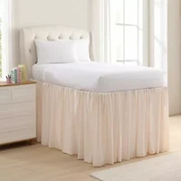 Washed Microfiber Bedskirt