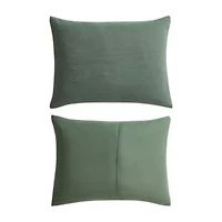 Herringbone Chenille Microfiber Comforter Set