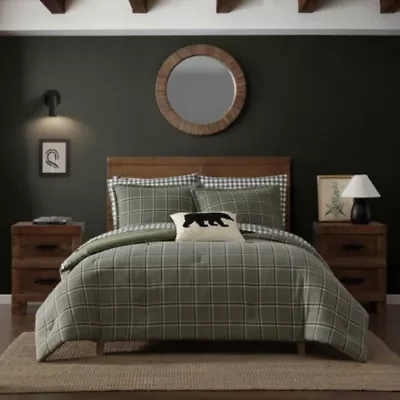 Alpine Plaid Cotton Comforter Set
