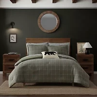 Alpine Plaid Cotton Comforter Set