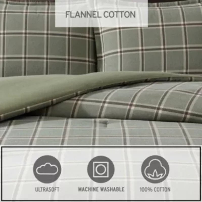 Alpine Plaid Cotton Comforter Set