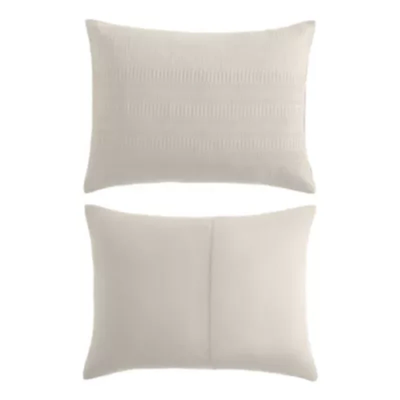 Variegated Waffle Microfiber Comforter Set