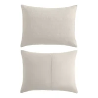 Variegated Waffle Microfiber Comforter Set