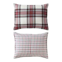 Serendipity Plaid Cotton Comforter Set
