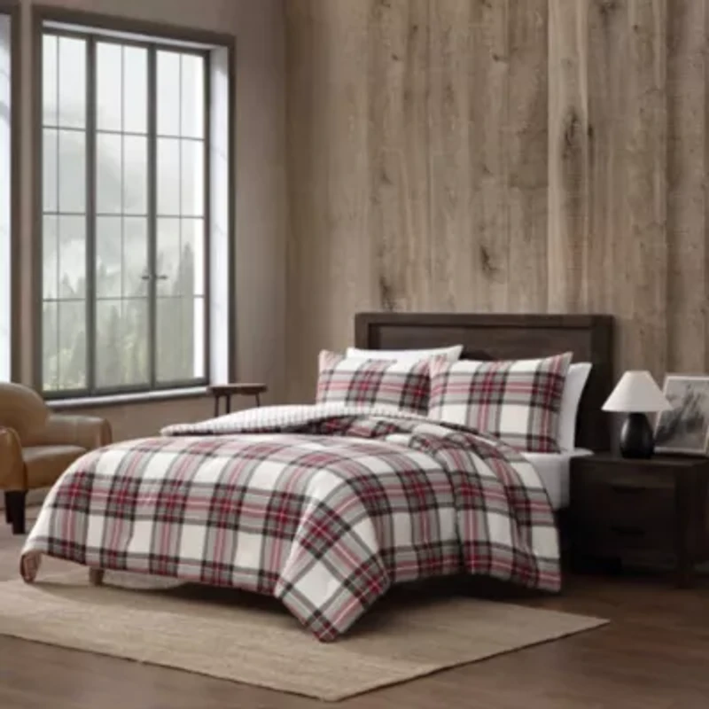 Serendipity Plaid Cotton Comforter Set