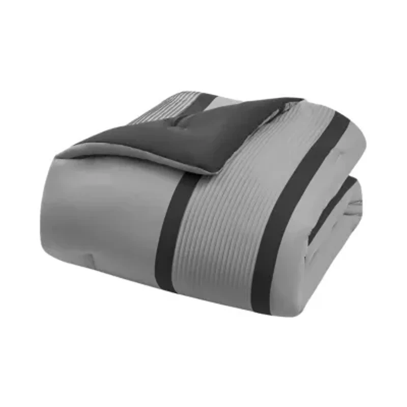 Hamden Pleated 4-5 Piece Soft Microfiber Comforter Set