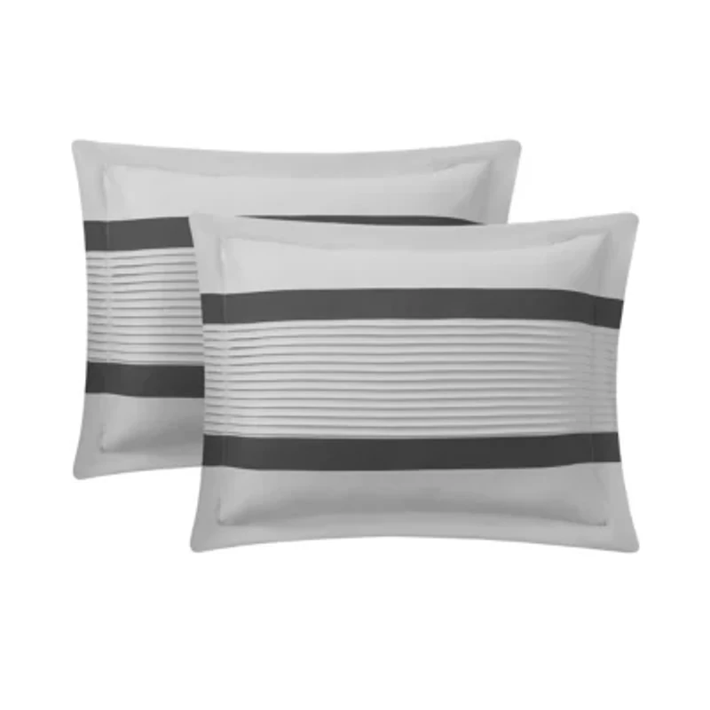 Hamden Pleated 4-5 Piece Soft Microfiber Comforter Set