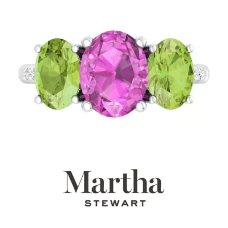 Lab Created Martha Stewart 5 Carat Oval Shape Sapphire