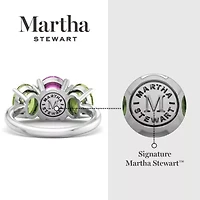 Lab Created Martha Stewart 5 Carat Oval Shape Sapphire