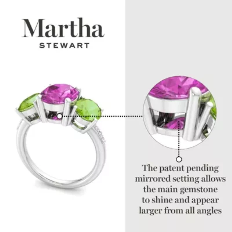 Lab Created Martha Stewart 5 Carat Oval Shape Sapphire