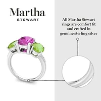 Lab Created Martha Stewart 5 Carat Oval Shape Sapphire