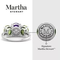 Lab Created Martha Stewart 5 Carat Oval Shape Amethyst