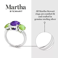 Lab Created Martha Stewart 5 Carat Oval Shape Amethyst