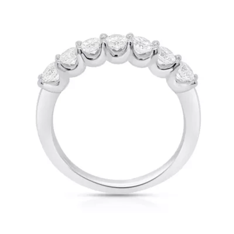 Lab Created 1CTW Grown Diamond Band Ring Sterling Silver