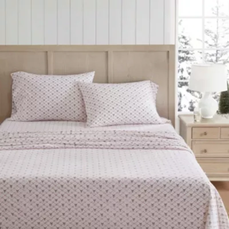 Holiday Bows Cotton Sheet Set