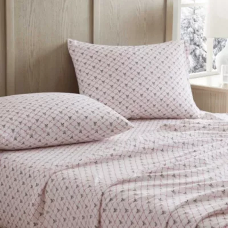 Holiday Bows Cotton Sheet Set