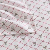 Holiday Bows Cotton Sheet Set