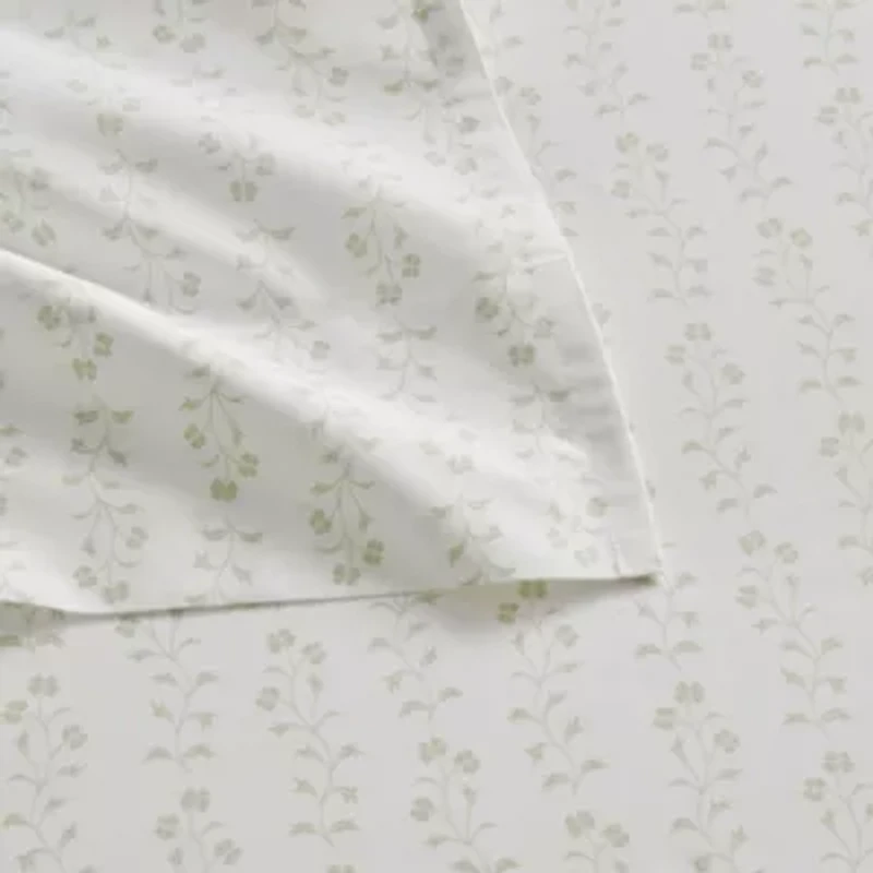 MS Core Ditsy Vine Cotton Sheet Set