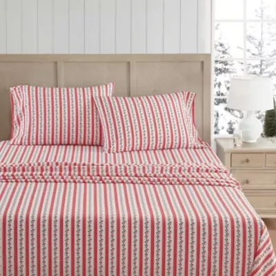 Rose Ribbon Cotton Sheet Set