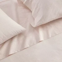 MS Core Small Gingham Cotton Sheet Set