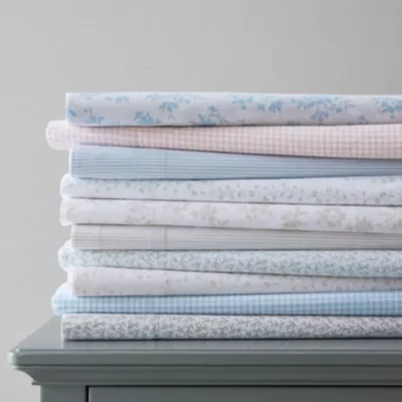 MS Core Small Gingham Cotton Sheet Set