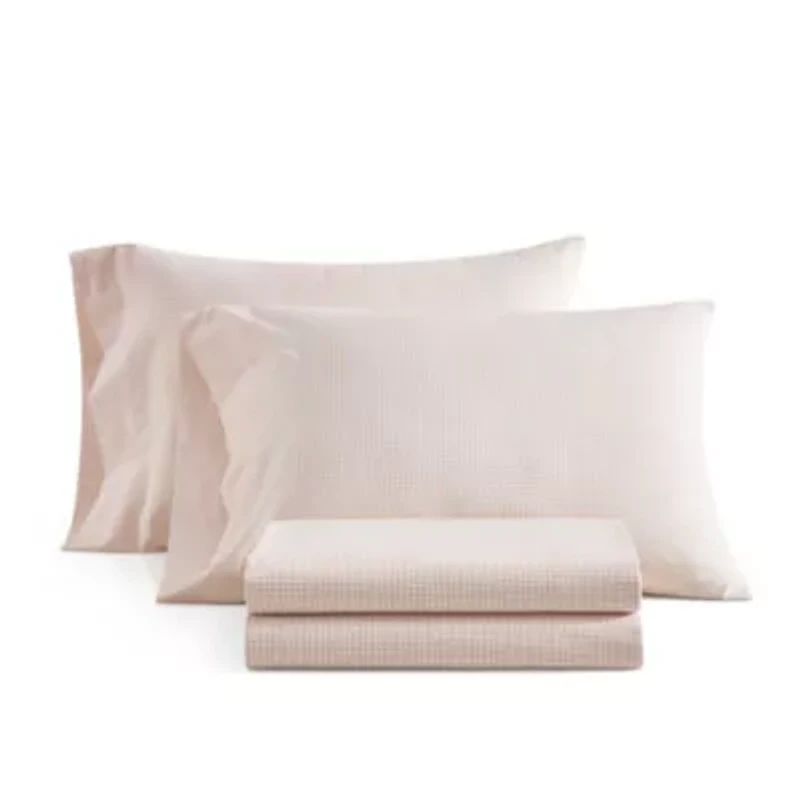 MS Core Small Gingham Cotton Sheet Set