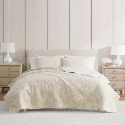Layered Branches Cotton Quilt Set