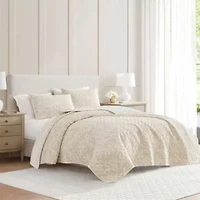 Layered Branches Cotton Quilt Set