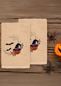 PUMPKIN HEAD Hand Towels Set of 2