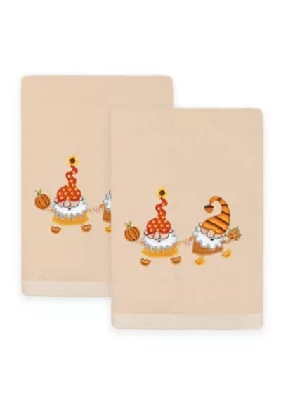 AUTUMN GNOMES Hand Towels Set of 2