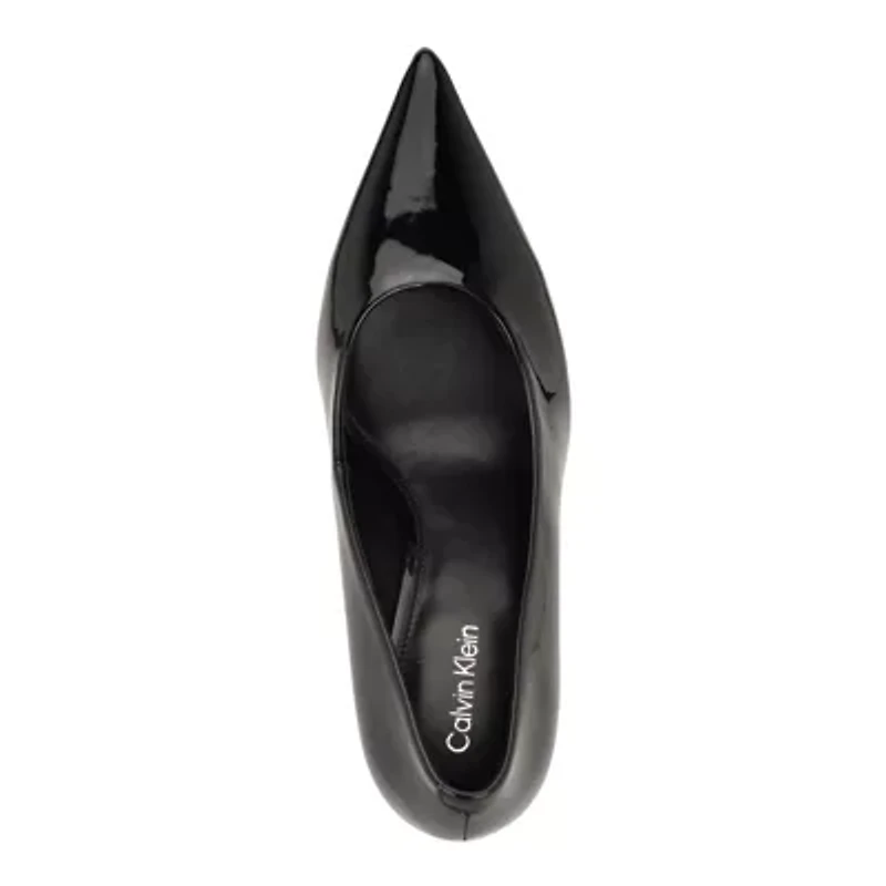 Leciey Slip-on Pointy Toe Dress Pumps