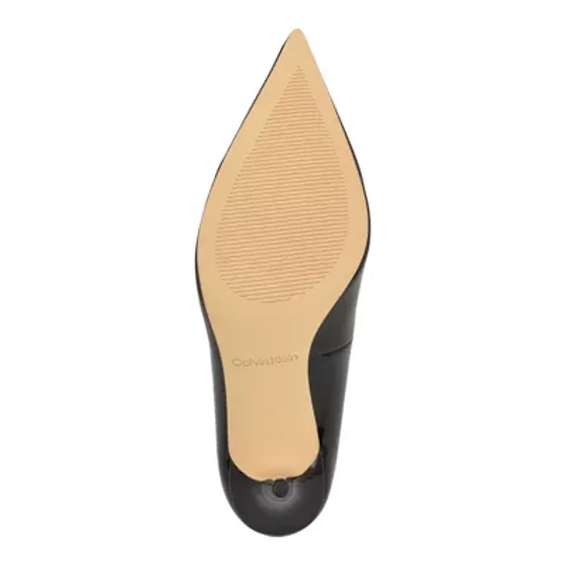 Leciey Slip-on Pointy Toe Dress Pumps