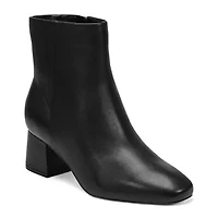 Oaklei Block Heel Square Toe Ankle Booties