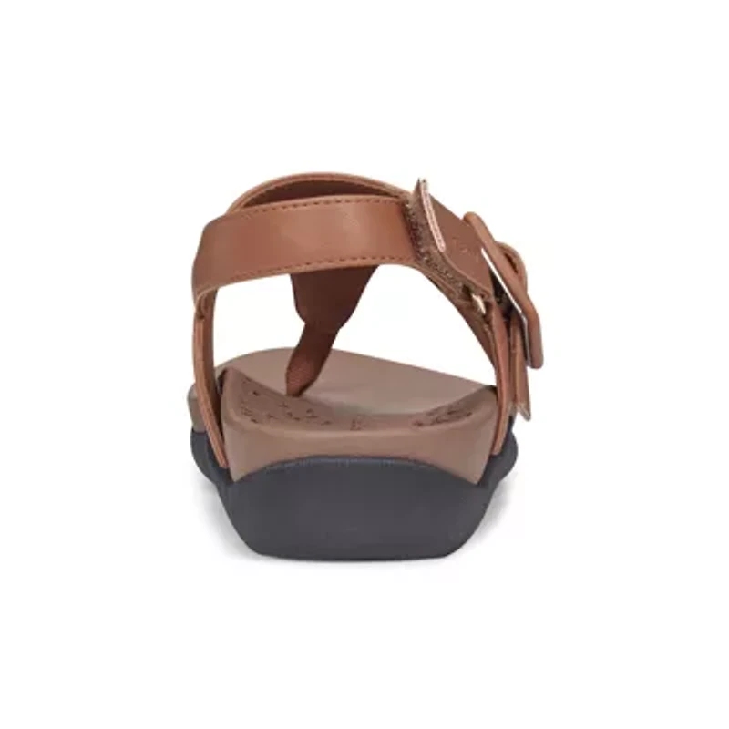 Rora Round Toe Slingback Casual Sandals