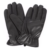 Men's Leather Touch Screen Gloves
