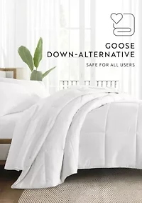 Ultra Soft Microfiber Down-Alternative White Duvet Insert