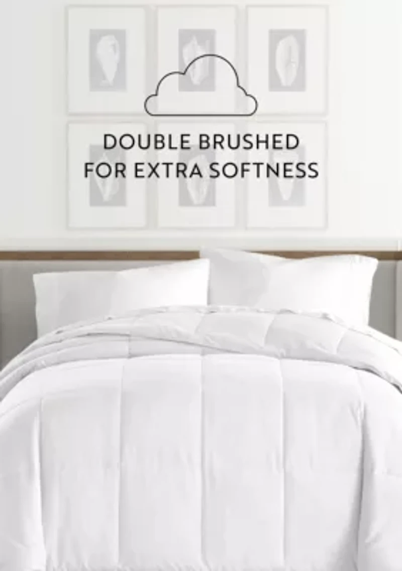 Ultra Soft Microfiber Down-Alternative White Duvet Insert