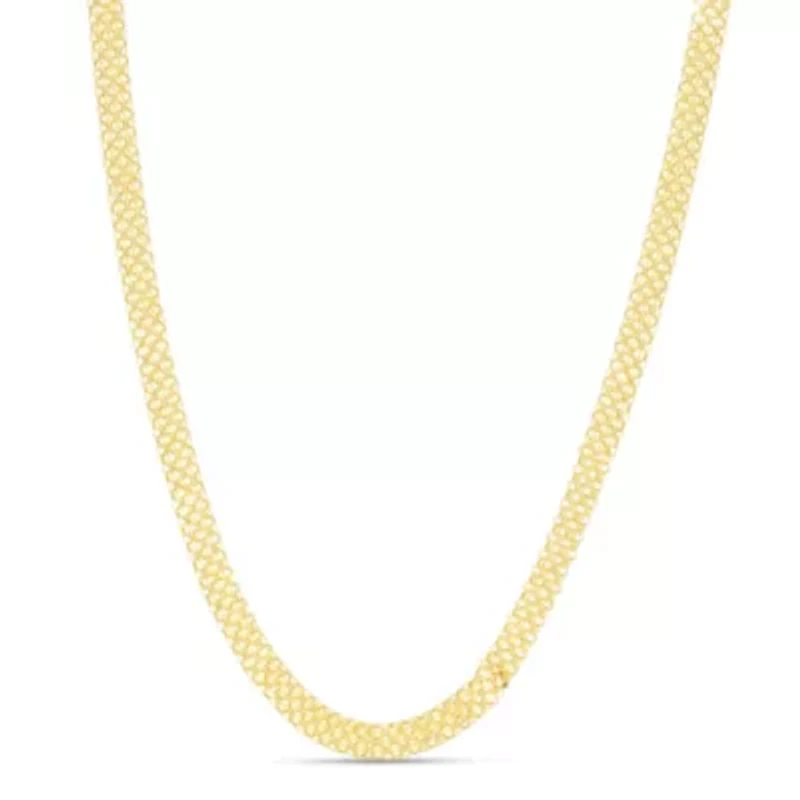 14k Gold 4.7mm Bismark Chain Necklace