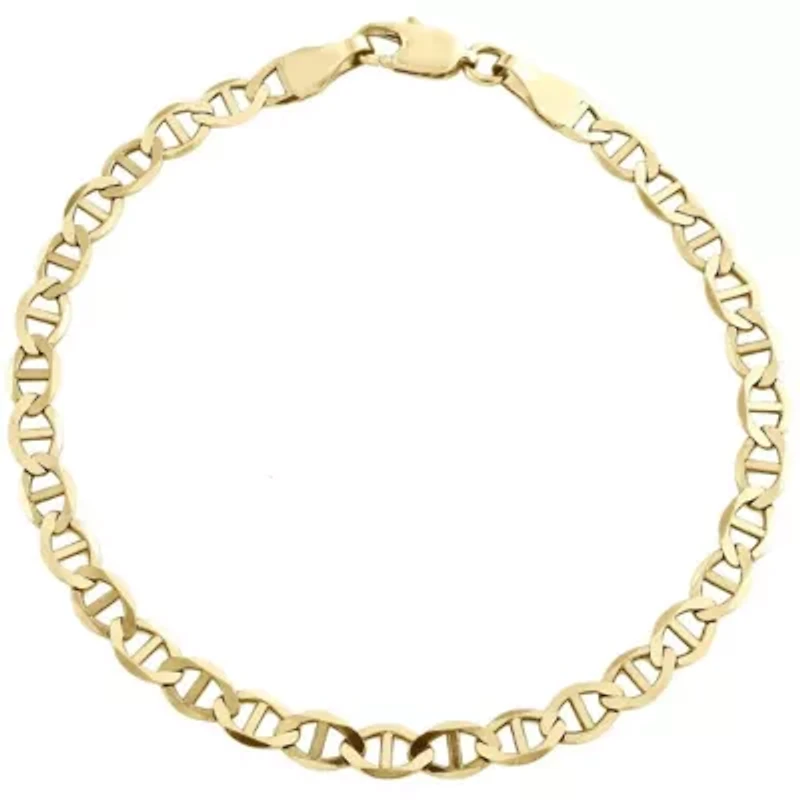 Mens 14k Gold 5.5mm Gucci Mariner Chain Bracelet