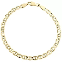 Mens 14k Gold 5.5mm Gucci Mariner Chain Bracelet