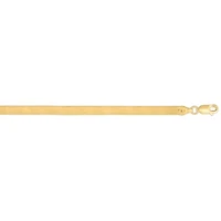 14k Gold 4.6mm Imperial Herringbone Chain Necklace