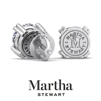 Lab Created 2 Carat Grown Diamond Stud Earrings Available 14 Karat White Or Yellow Gold
