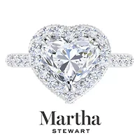 Lab Created Martha Stewart 4 Carat Marquise Shape Grown Diamond Hidden Halo Engagement Ring Available 14K White and Yellow Gold