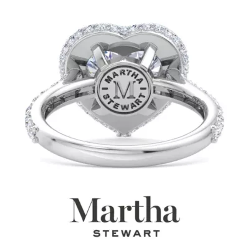 Lab Created Martha Stewart 4 Carat Marquise Shape Grown Diamond Hidden Halo Engagement Ring Available 14K White and Yellow Gold