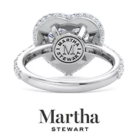 Lab Created Martha Stewart 4 Carat Marquise Shape Grown Diamond Hidden Halo Engagement Ring Available 14K White and Yellow Gold