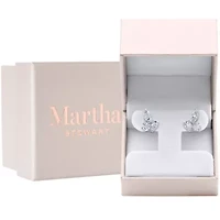 Lab Created Martha Stewart 3 Carat Grown Diamond Cluster Stud Earrings Available 14 Karat White Or Yellow Gold