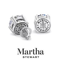 Lab Created Martha Stewart Carat Grown Diamond Stud Earrings Available 14 Karat White Or Yellow Gold