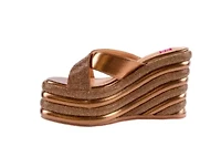 Carnival, Multi Metallic High Wedge Slide
