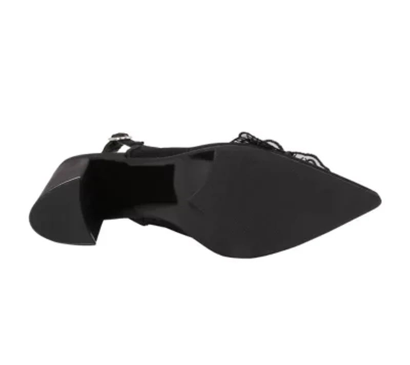 Ballroom, Flower Mesh Slingback