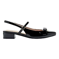 Adana Block Heel Dress Slingback Pumps